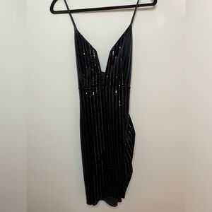Black Sequins Dress • Size: Medium • Brand: Forever 21 • New with Tags